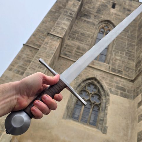 SION, ONE-HANDED SWORD, 14TH-15TH CENTURY, FULL TANG