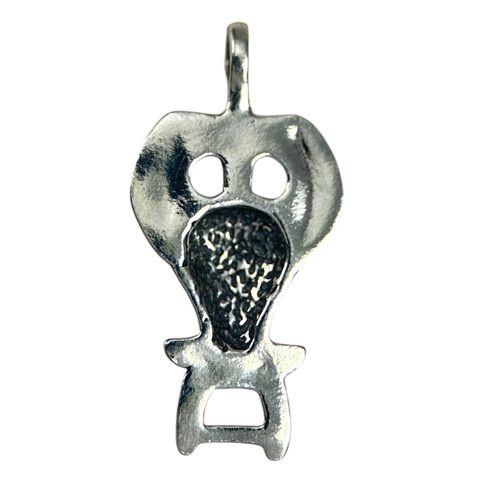 SILVER ODIN PENDANT, RIBE, AG 925