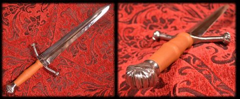 LANDSKNECHT DAGGER, SHARP REPLICA