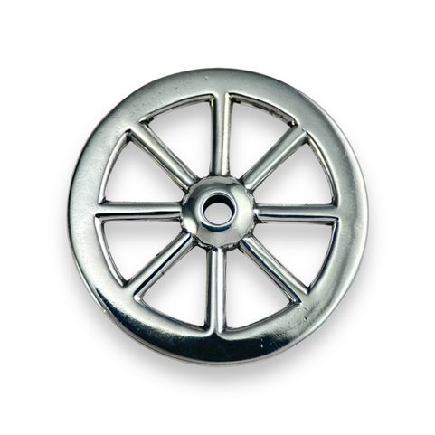 TARANIS WHEEL, OPPIDUM STRADONICE, BOHEMIA, SILVER REPLICA AG 925, 10 G