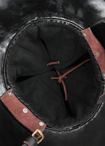 IRON HAT WITH BRIM, 1.6 MM