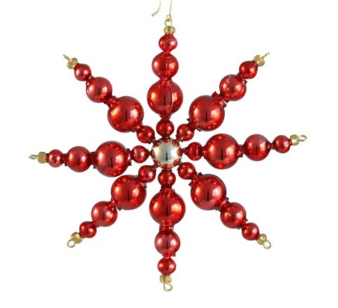 STAR YULE DECORATION FROM BOHEMIA