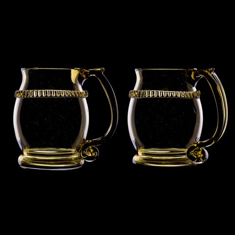 HISTORICKÉ PŮLLITRY, ZELENÉ SKLO, SADA 2