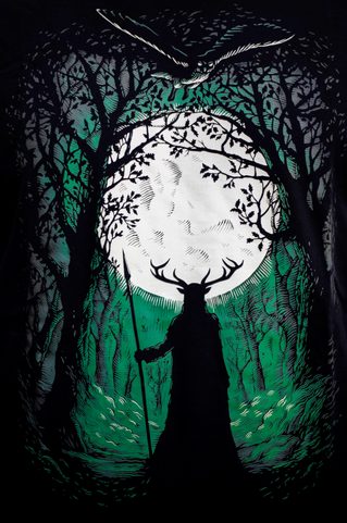 HERNE, THE GUARDIAN OF THE FOREST, T-SHIRT