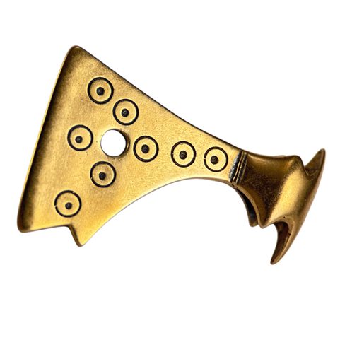 AXE OF PERUN, BRONZE SLAVIC TALISMAN