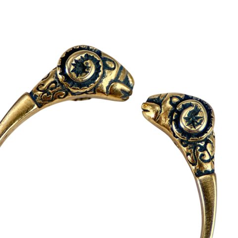BÉLIER - BAGUE, ROME ANTIQUE, IIIÈME SIÈCLE, BRONZE