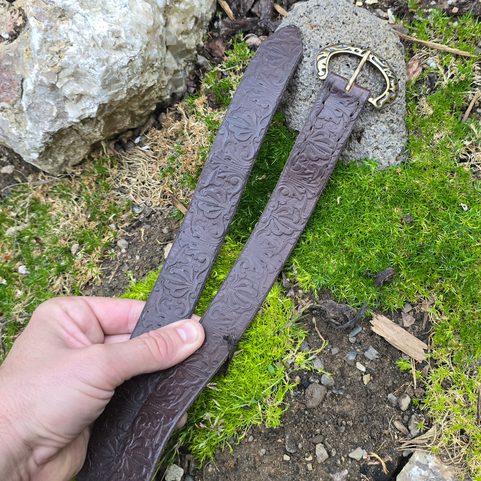 CEINTURE BAROQUE, CEINTURE EN CUIR