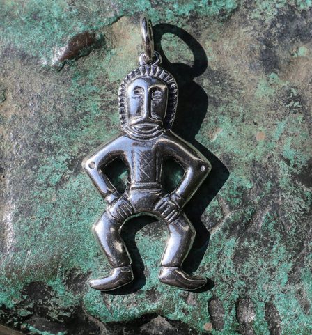 HOMME DU TRÉSOR DE MARTYNIVKA, PENDENTIF, ARGENT