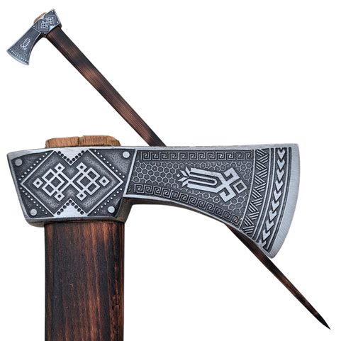 SHEPHERD’S AXE, UKRAINIAN MOTIFS, TRANSCARPATHIA