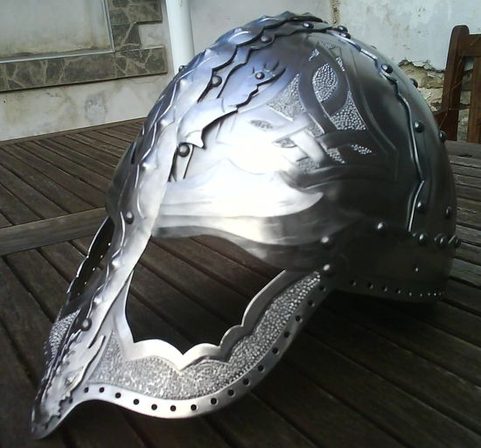 VIKING - DRAGON, FANTASY VIKING HELMET