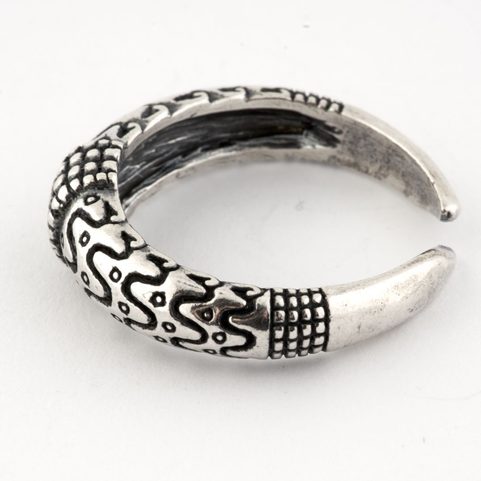 VIKING RING, ORUPGÅRD, DENMARK, STERLING SILVER, AG 925
