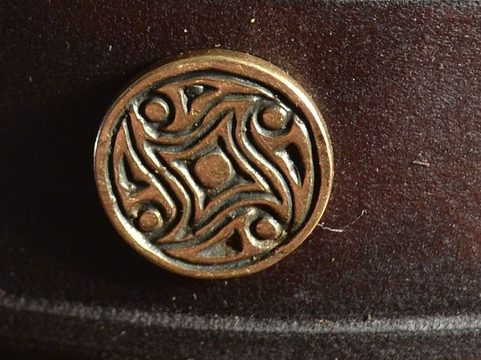 VIKING BELT,  GOKSTAD, NORWAY, BRONZE