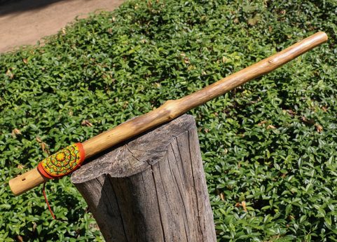 OVERTONE FIPPLE - KONCOVKA - FLUTE, ORANGE