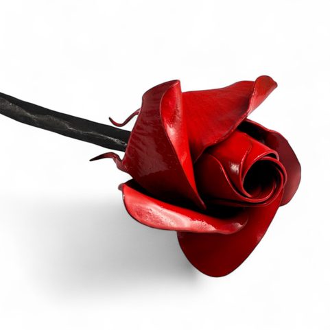 FORGED ROSE - RED