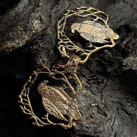 ADLER, SCHEIDENSPANGE, BRONZE