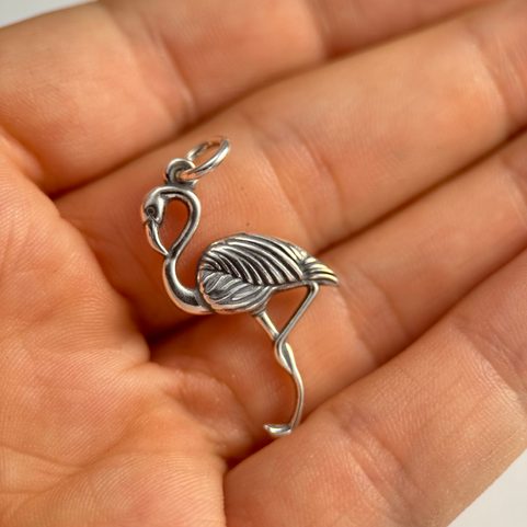 FLAMINGO PENDENTIF ARGENT AG 925/1000