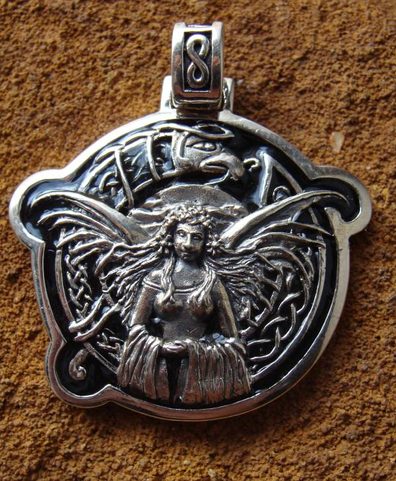 CELTIC PRINCESS, SILVER PENDANT