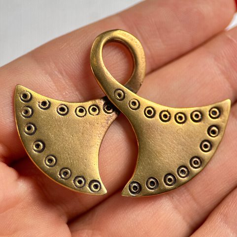 SCANDINAVIAN PENDANT, BRONZE