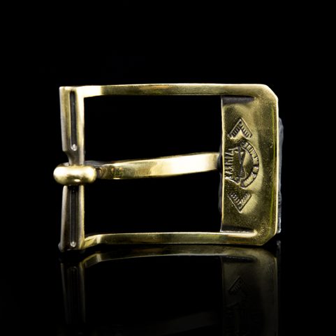 DRAGON, BELT BUCKLE, BRASS - RECTANGULAR