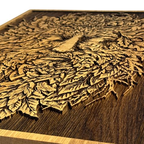 GREEN MAN WALL DECORATION 32 X 45 CM