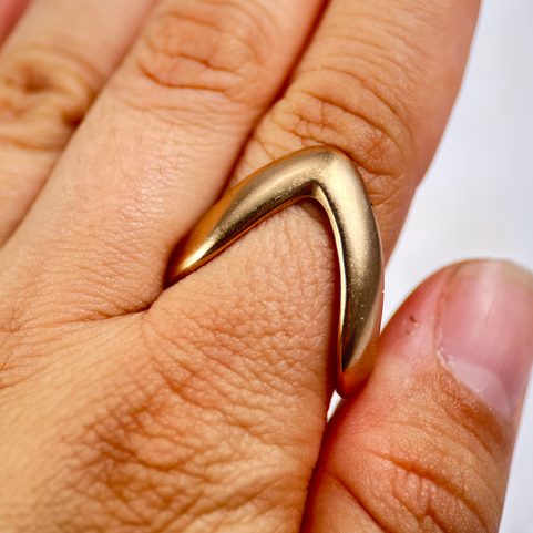 CELTIC RING, BOII, DIRECT REPLICA CAST FROM THE ORIGINAL, BRONZE