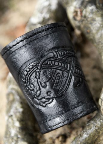 LEDERBECHER FÜR WÜRFEL - VIKING