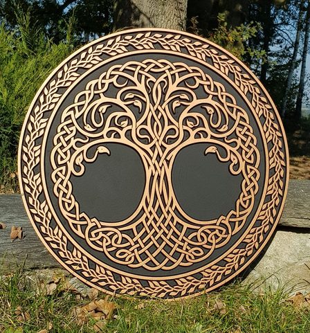 CELTIC TREE OF LIFE, WALL DECORATION 55 CM