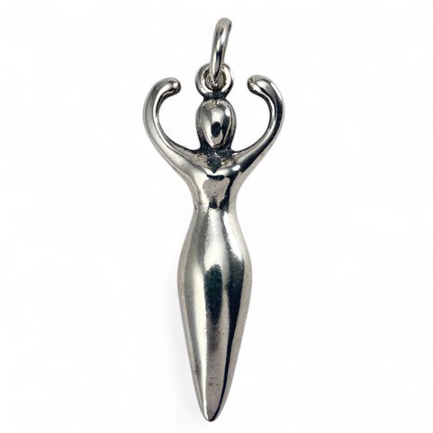 ANCIENT GODDESS, SILVER PENDANT