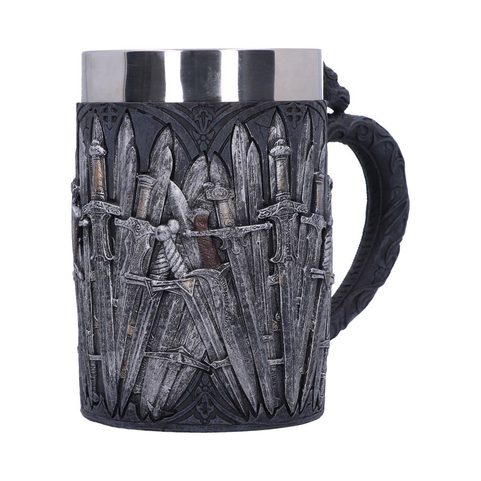 MEDIEVAL SWORD DRAGON TANKARD GOTHIC FANTASY MUG