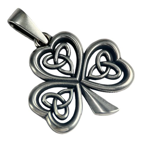 IRISH SHAMROCK, PENDANT, SILVER 925/1000