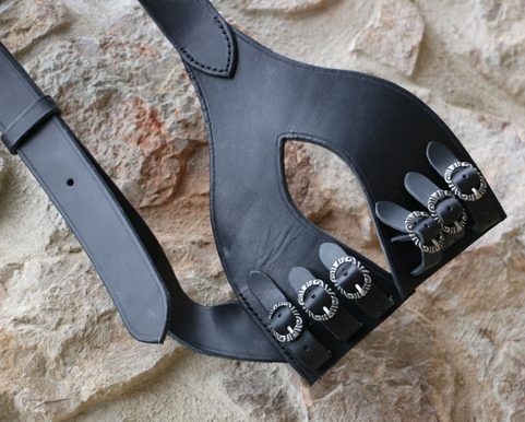 RAPIER SWORD HANGER, LEATHER