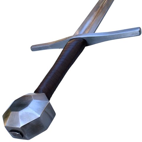 ÉPÉE MÉDIÉVALE À UNE MAIN BALTHASAR, FULL TANG