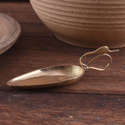 CIGNUS, ROMAN SPOON, BRASS