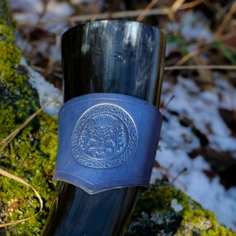 CORNE 0.3L + ÉTUI EN CUIR