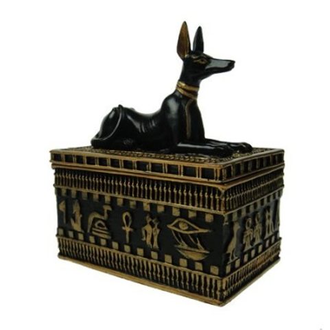 EGYPTIAN ANUBIS BOX