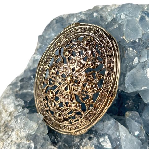 TURTLE BROOCH - BRONZE