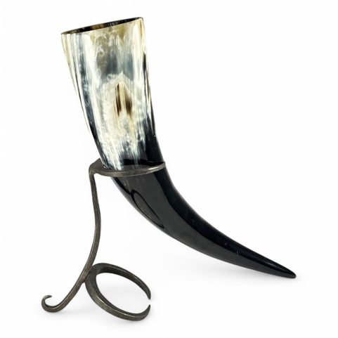 FORGED DRINKING HORN HOLDER