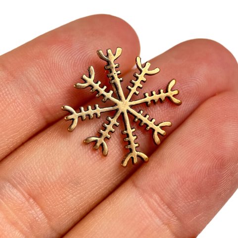 AEGISHJALMUR - HEAUME DE CRAINTE, PENDENTIF, BRONZE