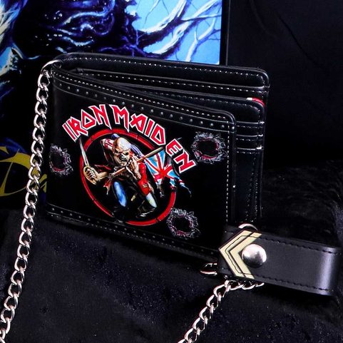 OFFICIALLY LICENSED IRON MAIDEN EDDIE TROOPER WALLET