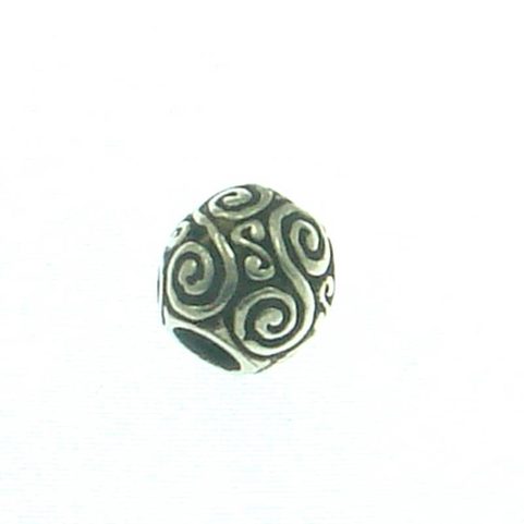 CELTIC SPIRALS - BEAD FOR BEARD AG 925