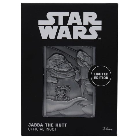 STAR WARS ICONIC SCENE COLLECTION LIMITED EDITION INGOT JABBA THE HUT