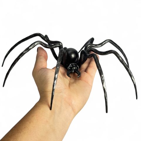 BLACK WIDOW, FORGED SPIDER FIGURE