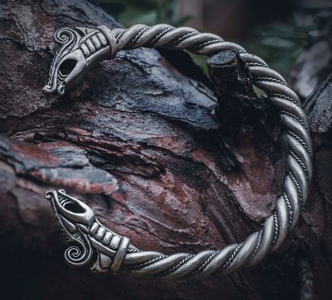 DREKI, WIKINGER-ARMBAND, ZINN
