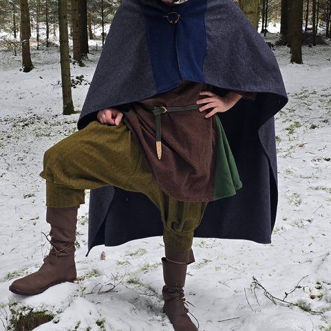 WOOL HIGH BREECHES, VIKING TROUSERS