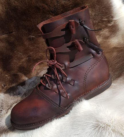 EARLY MEDIEVAL ANKLE SHOES, CUSTOM MADE