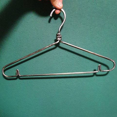 CLOTHES HANGER, FORGED