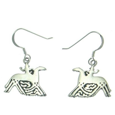 SLEIPNIR, EARRINGS, SILVER