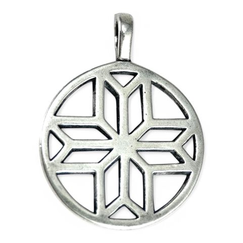MORNING STAR VENUS II, SILVER PENDANT
