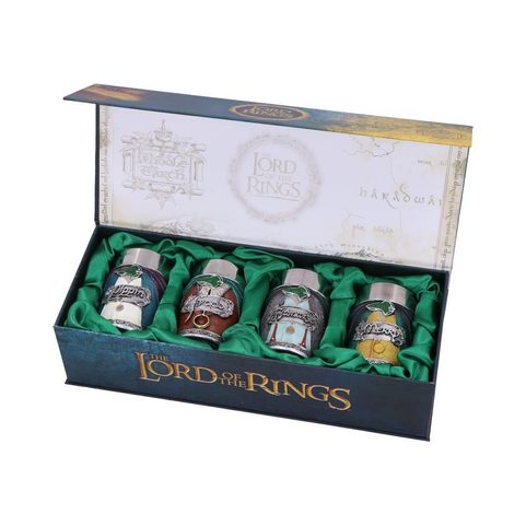 LORD OF THE RINGS HOBBIT SHOT GLASS SET