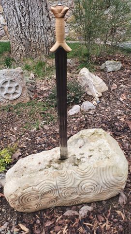 CELTIC SWORD, REPLICA, S. MARIA DI ZEVIO, ITALY, LT D1